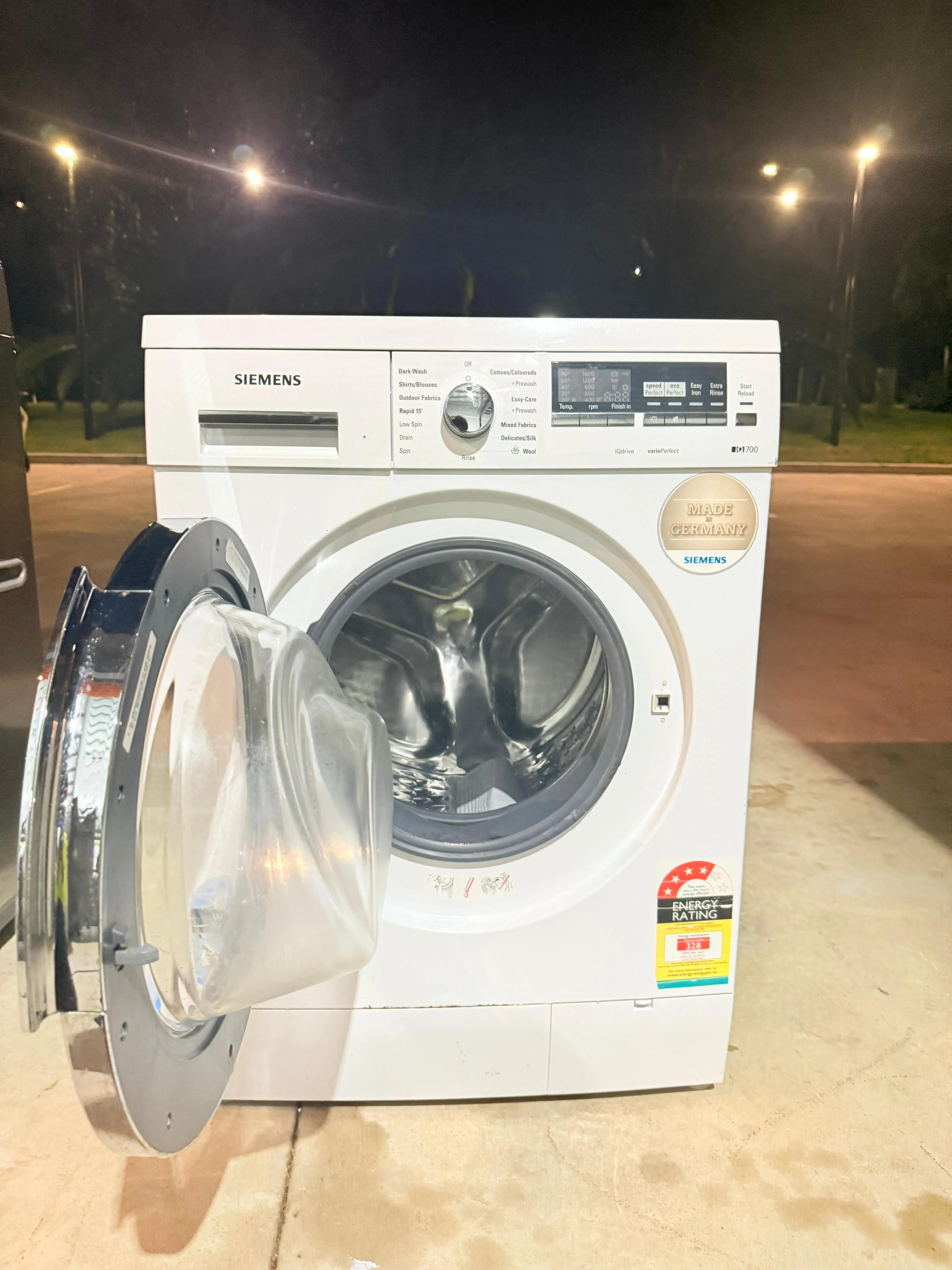 **SIEMENS 8KGS FRONT LOADER WASHING MACHINE**