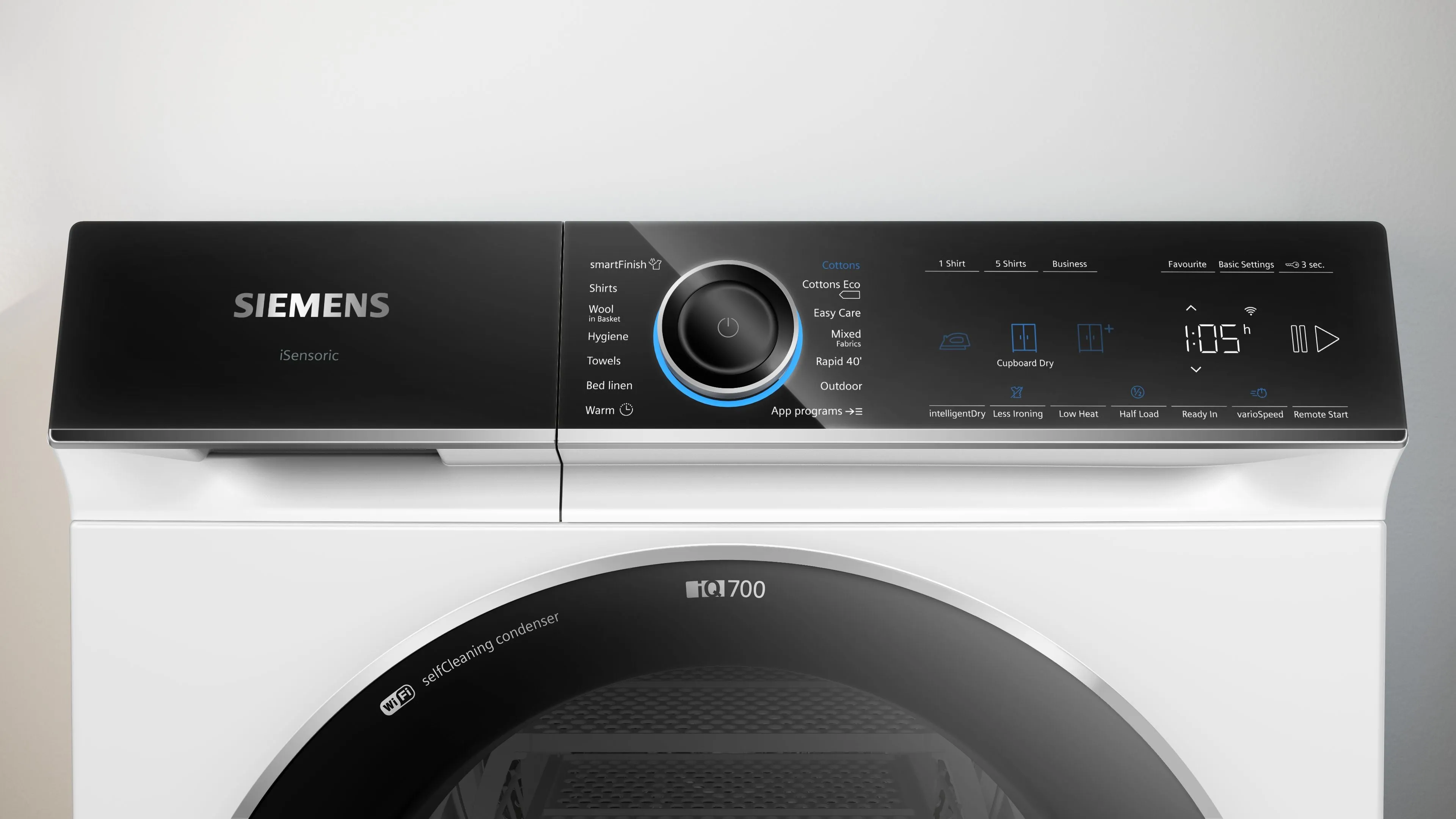 Siemens WQ46B2C9GB Tumble Dryer Capacity 9kg