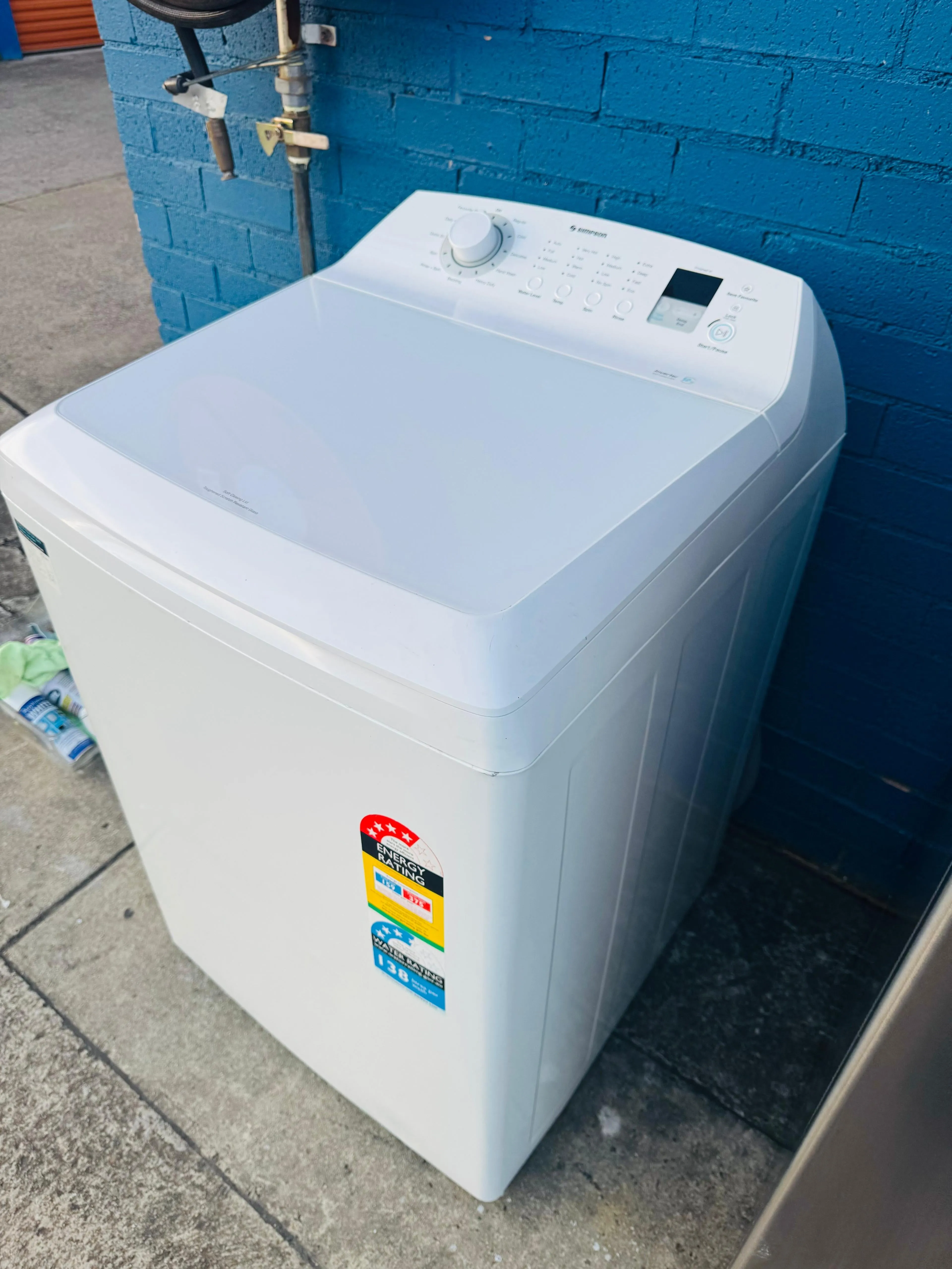 **SIMPSON 12KGS TOP LOADER WASHING MACHINE**
