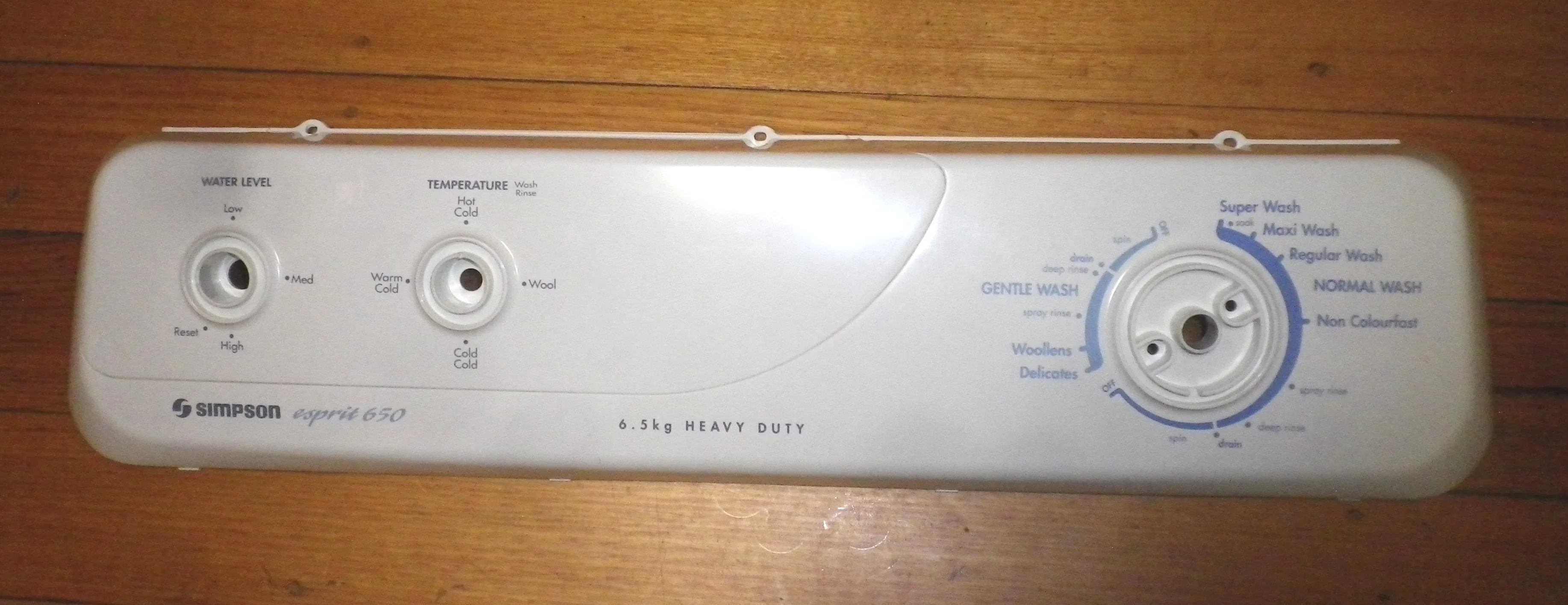 Simpson 22P650J Washer Front Panel Escutcheon - Part # 0038250437