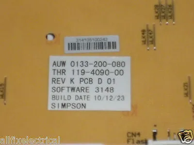 Simpson 22S750M PNC 91304101001 Washer Control Module - Part # 0133200100