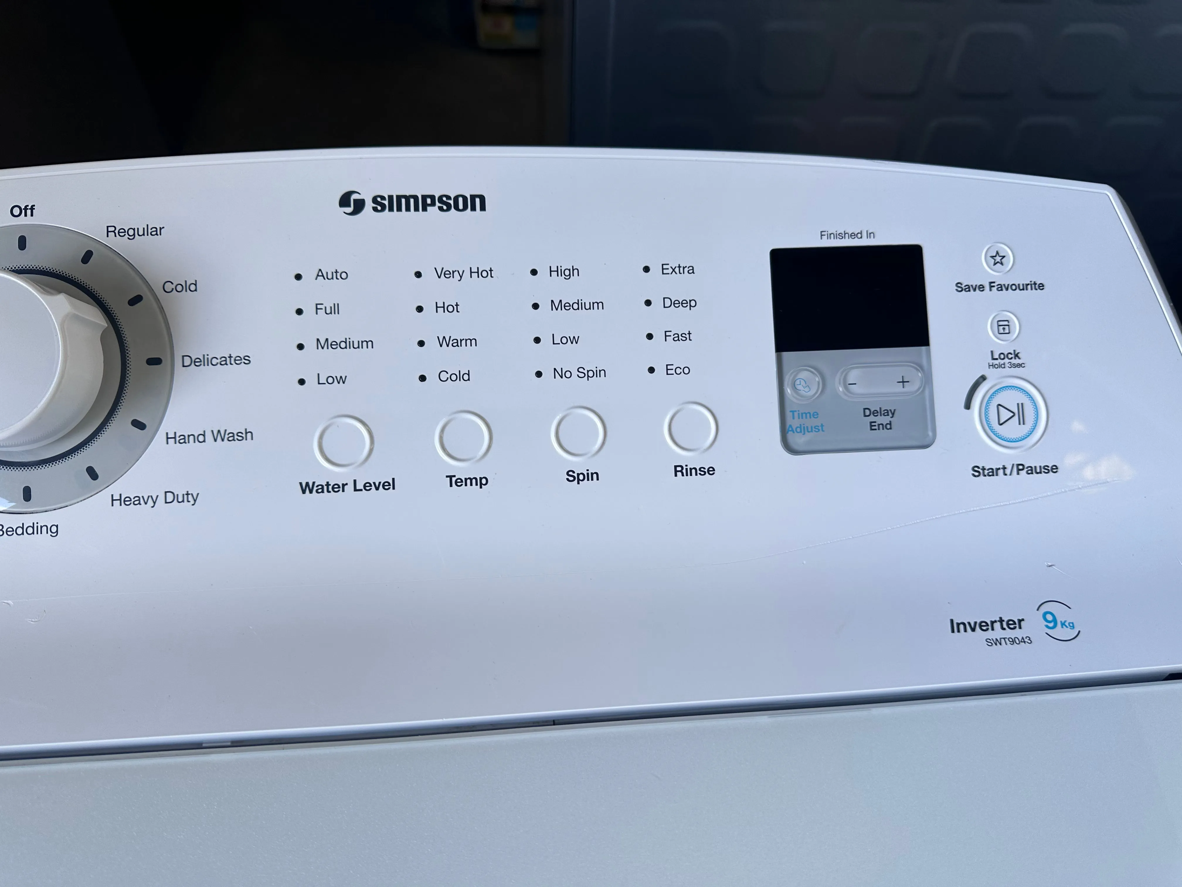 Simpson 9kg Top Loader [Refurbished]