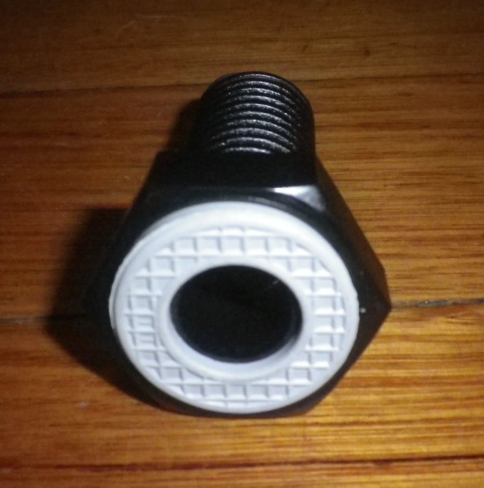 Simpson Adjustable Washing Machine Leg with Rubber Foot Pad - Part # 0031200007