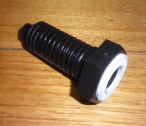Simpson Adjustable Washing Machine Leg with Rubber Foot Pad - Part # 0031200007