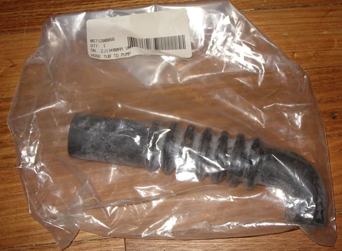 Simpson Short Tub to Pump Hose with Rightangle Bend - Part # 0571200066