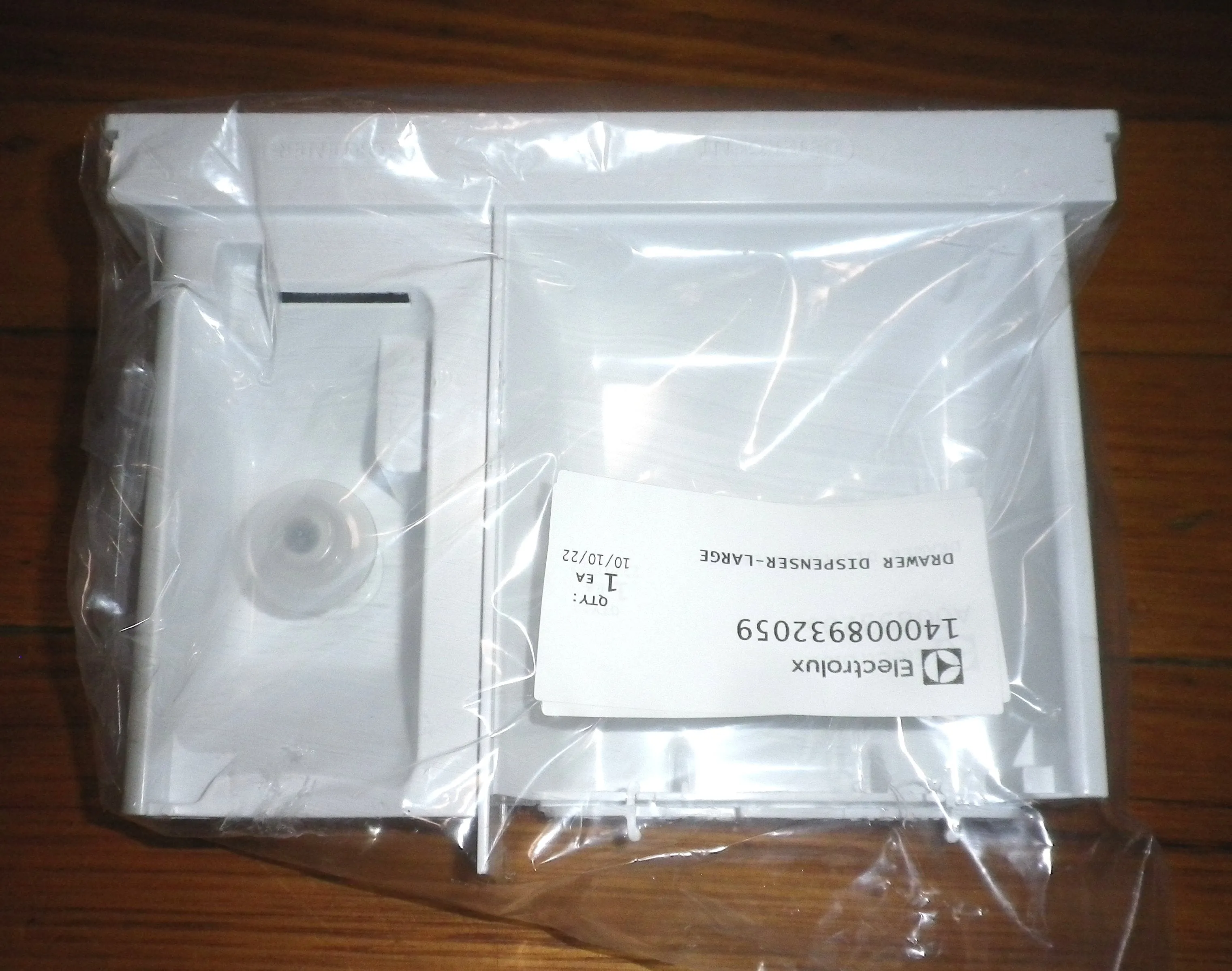 Simpson SWT1043, SWT8043 Top Loader Detergent Dispensor Tray - Part # 140008932059