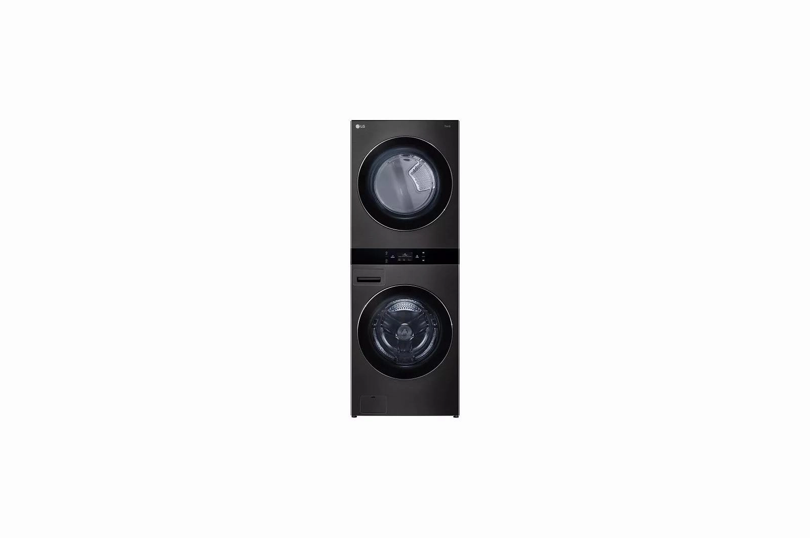 Single Unit Front Load LG WashTower(TM)w. Center Control(R) 5.0 cu.ft. Washer & 7.4 cu.ft. Electric Dryer - (WKEX300HBA)