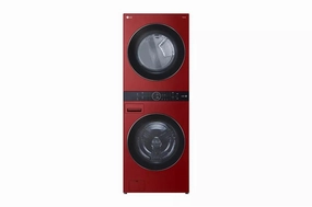Single Unit Front Load LG WashTower(TM) with Center Control(TM) 4.5 cu. ft. Washer and 7.4 cu. ft. Electric Dryer. - (WKEX200HRA)