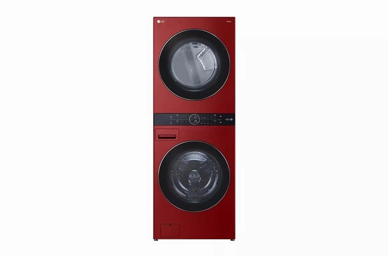 Single Unit Front Load LG WashTower(TM) with Center Control(TM) 4.5 cu. ft. Washer and 7.4 cu. ft. Electric Dryer. - (WKEX200HRA)