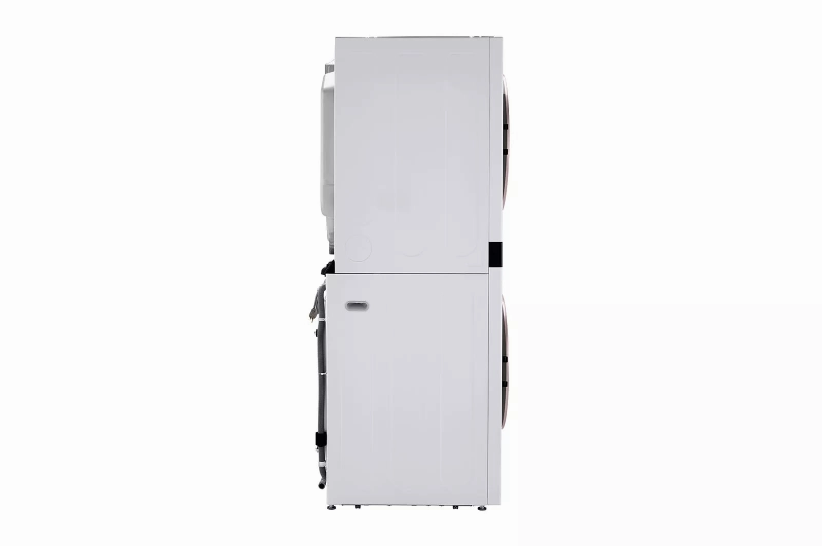 Single Unit Front Load LG WashTower(TM) with Center Control(TM) 4.5 cu. ft. Washer and 7.4 cu. ft. Electric Dryer - (WKE100HWA)