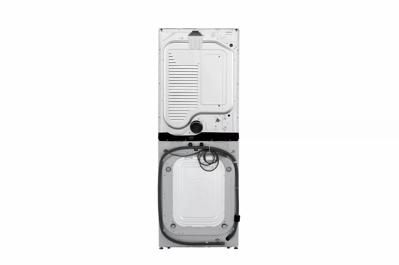 Single Unit Front Load LG WashTower(TM) with Center Control(TM) 4.5 cu. ft. Washer and 7.4 cu. ft. Electric Dryer - (WKEX200HWA)