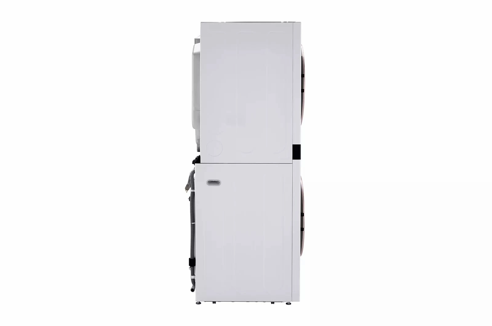 Single Unit Front Load LG WashTower(TM) with Center Control(TM) 4.5 cu. ft. Washer and 7.4 cu. ft. Gas Dryer - (WKG101HWA)