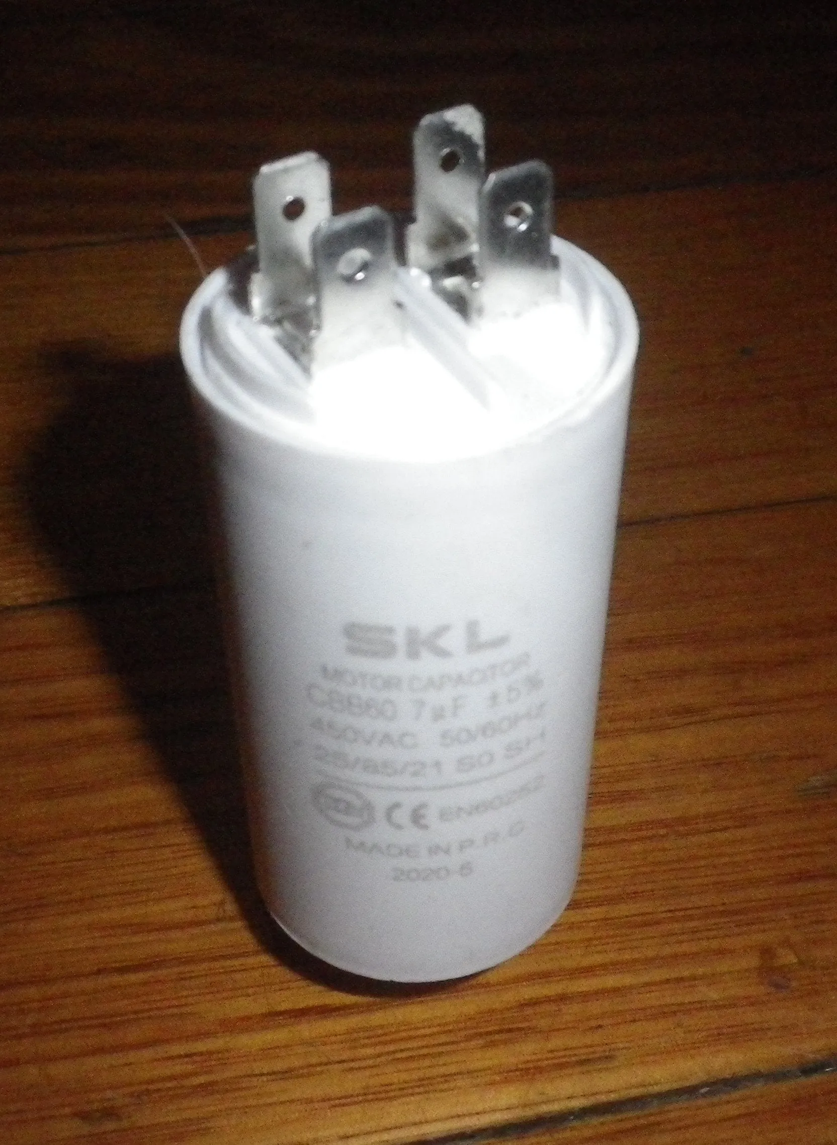 SKL / CBB60 7uF 440Volt Motor Run/Start Capacitor - CAP007DS