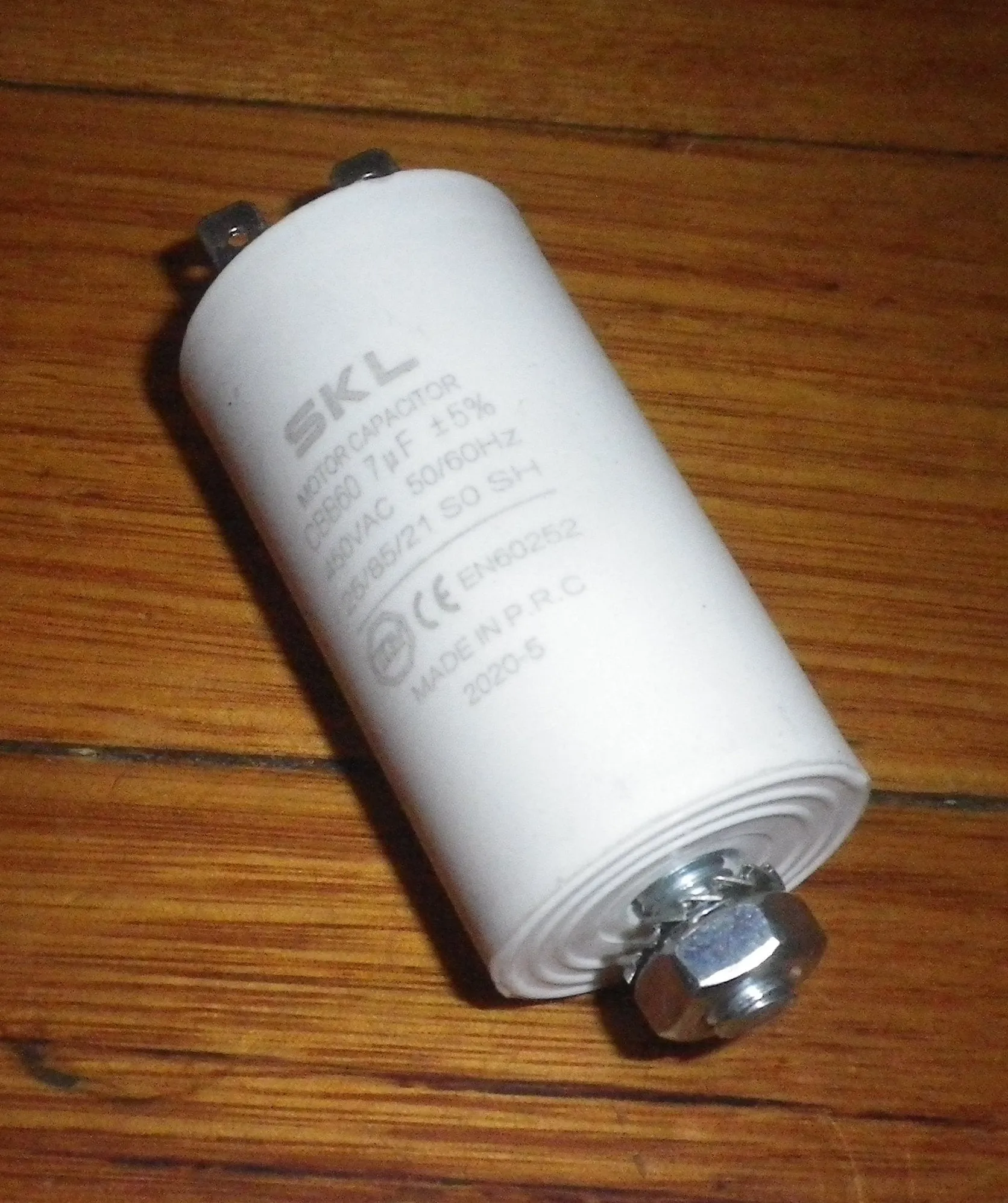 SKL / CBB60 7uF 440Volt Motor Run/Start Capacitor - CAP007DS