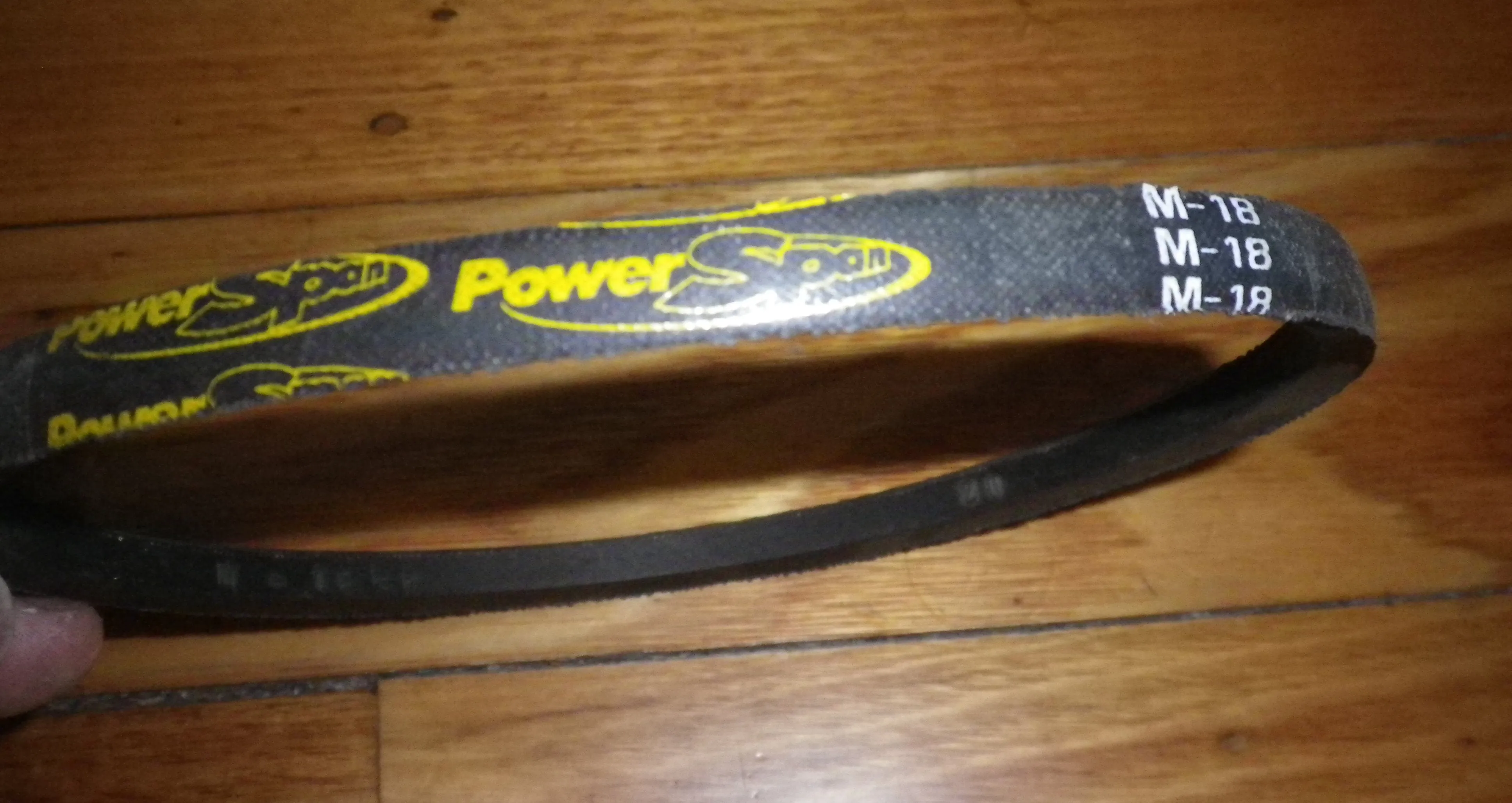 Small Washing Machine Main Drive Belt - Part # TBVPM018, M18
