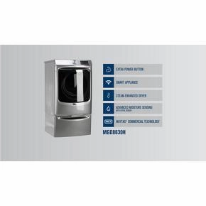 Smart Front Load Gas Dryer With Extra Power And Advanced Moisture Sensing Plus - 7.3 Cubic Feet - White