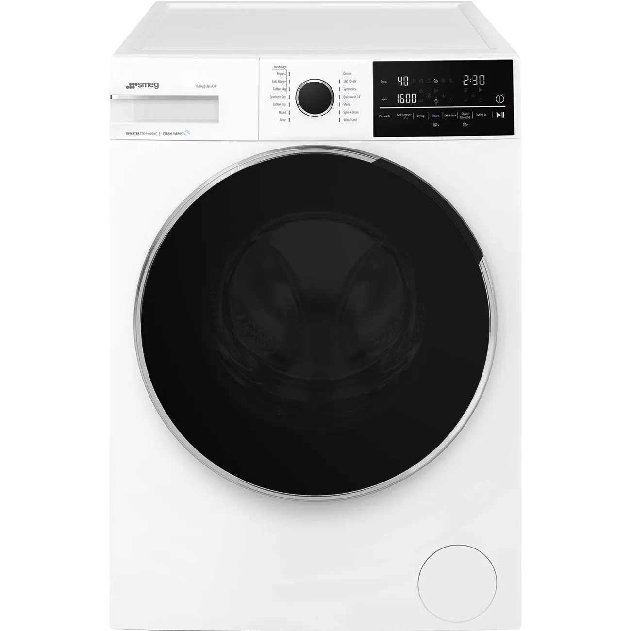 Smeg WDN064SLDUK 10kg/6kg 1400 Spin Washer Dryer