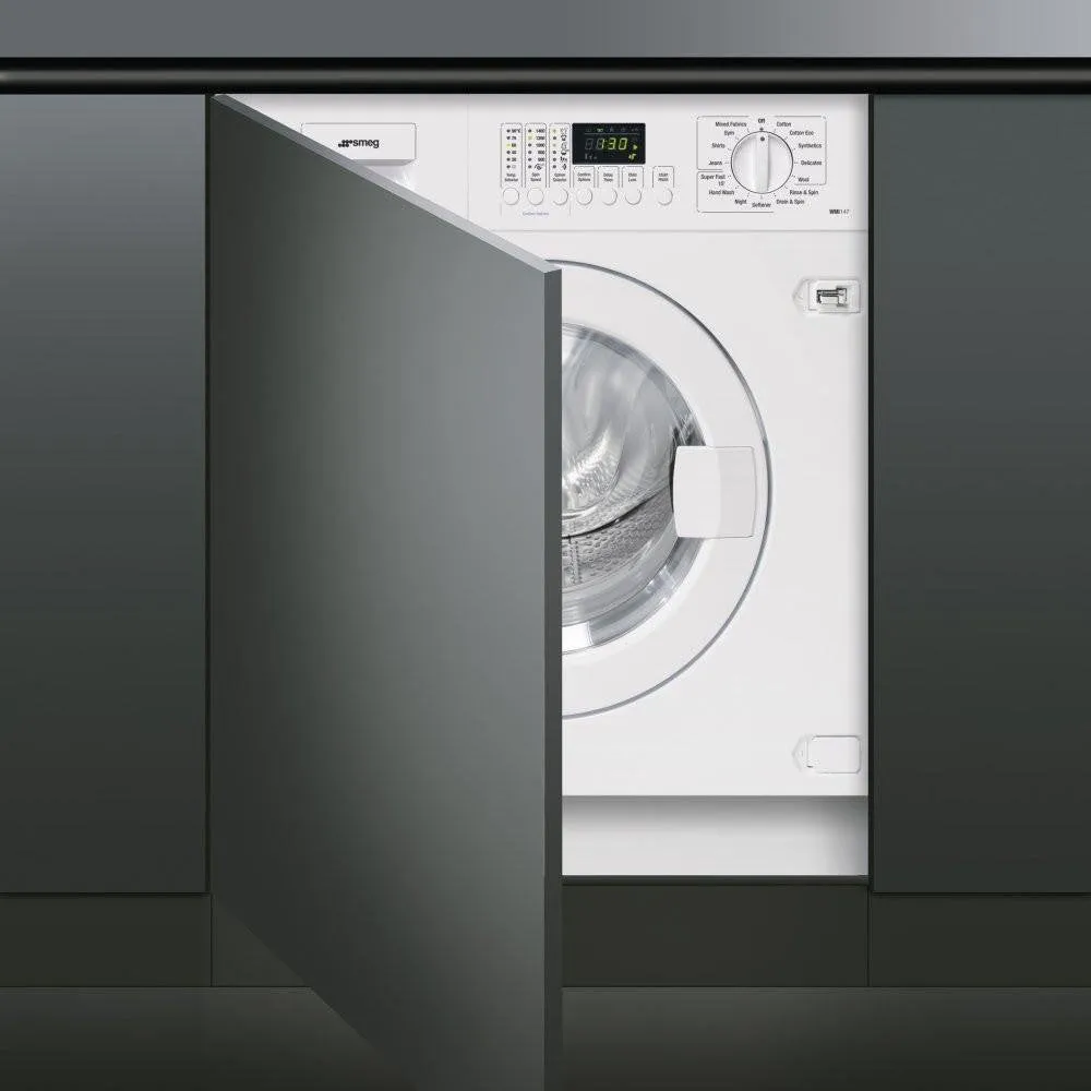 Smeg WMI147C 7kg 1400 Spin Integrated Washing Machine