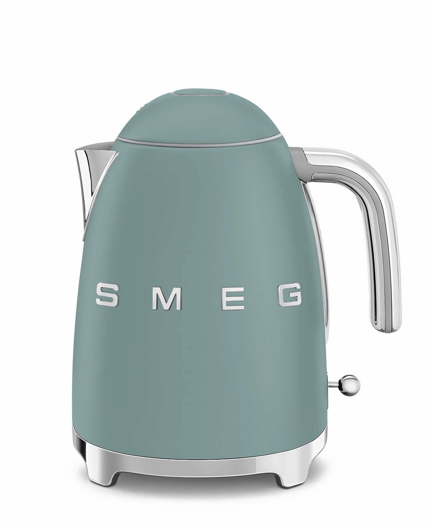 Smeg 1.7Lt Retro Matte Kettle - Emerald Green