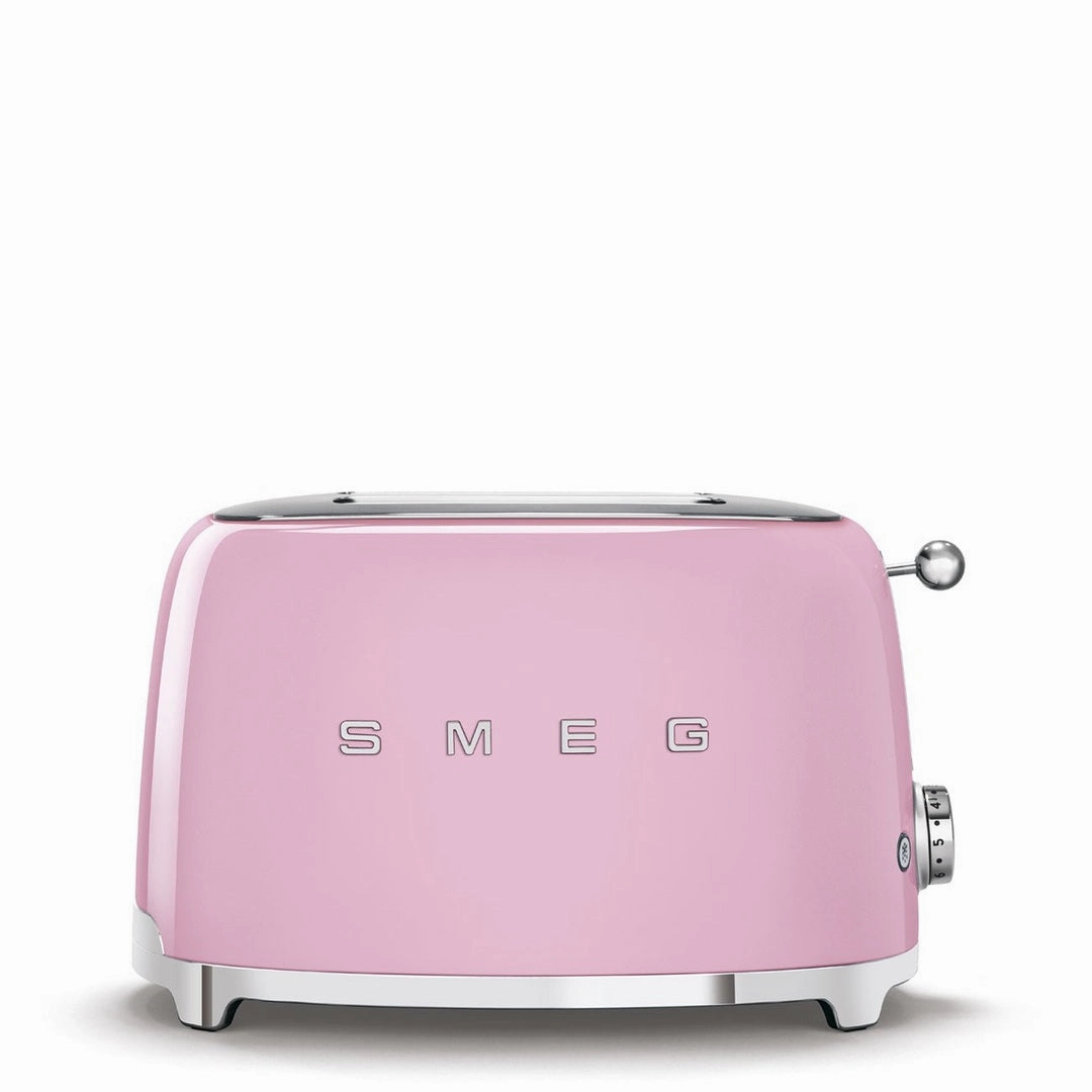 Smeg 50's Retro Style 2 Slice Toaster | Pink