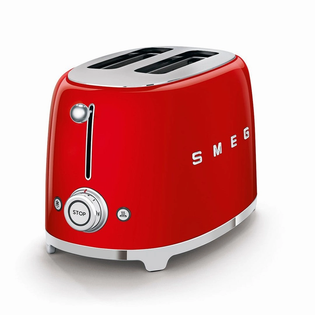 Smeg 50's Retro Style 2 Slice Toaster | Red