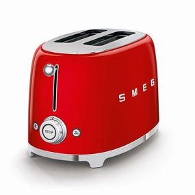 Smeg 50's Retro Style 2 Slice Toaster | Red