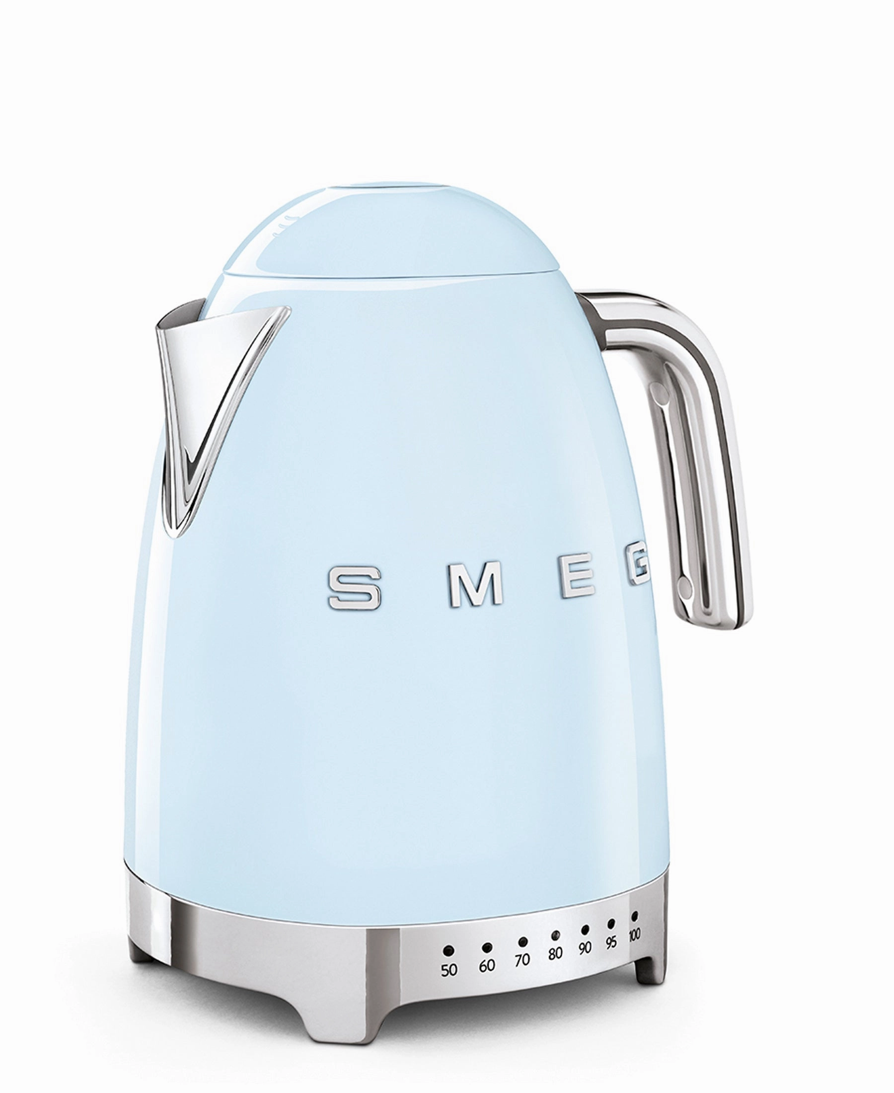 Smeg 50's Style Retro Variable Temperature Kettle - Blue