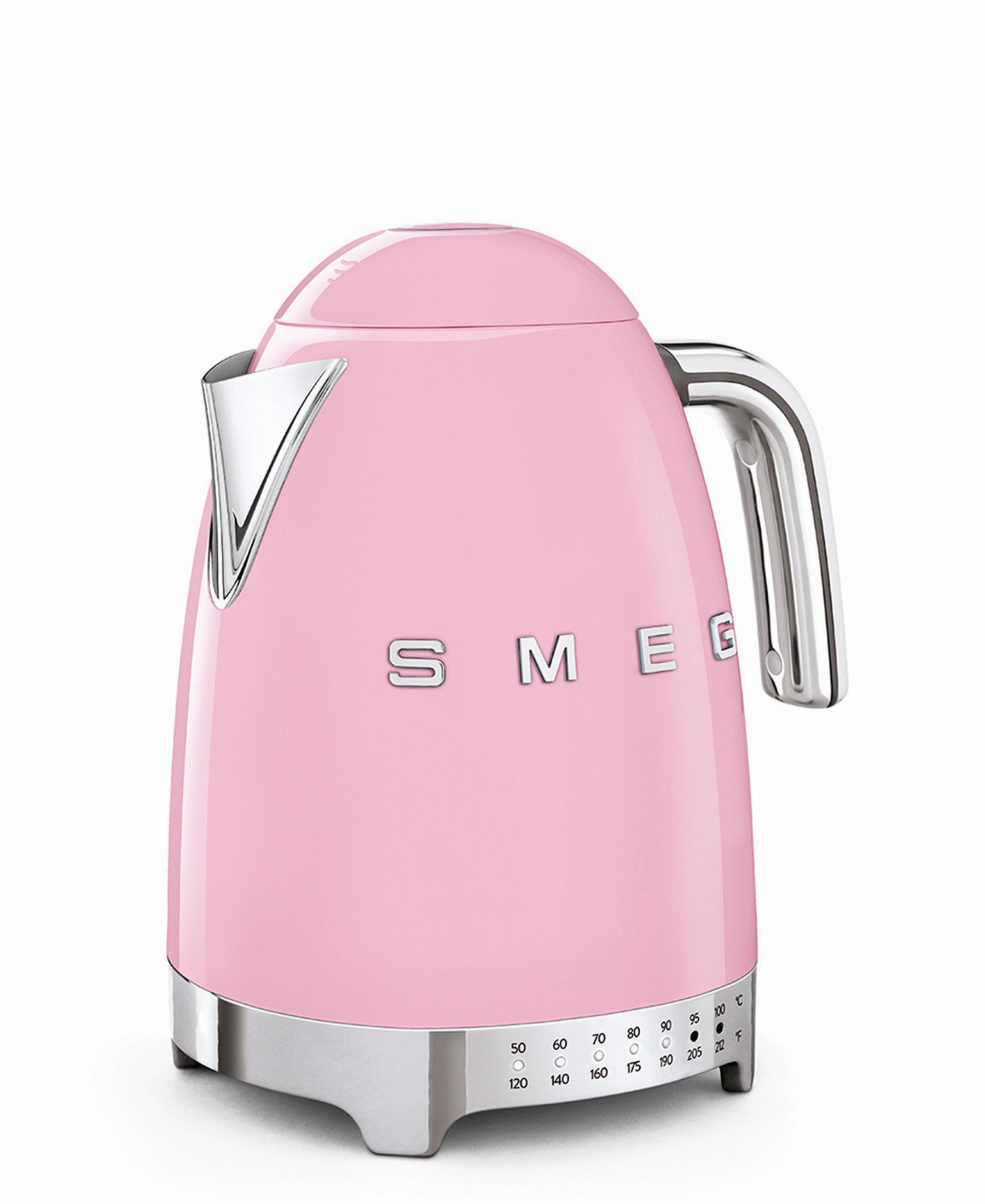 Smeg 50's Style Retro Variable Temperature Kettle - Pink