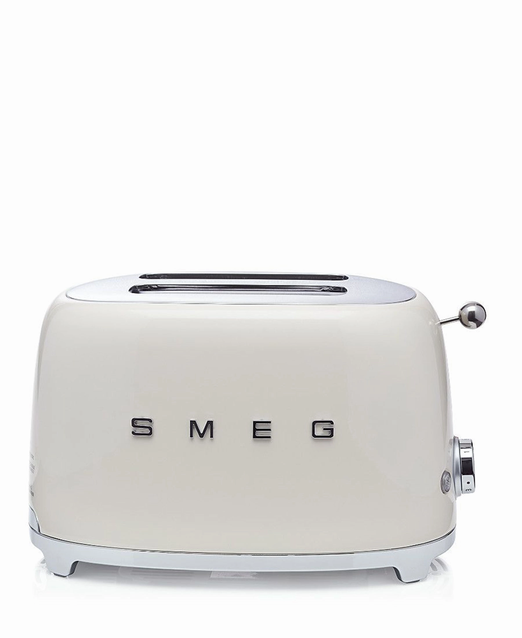 Smeg Retro 2 Slice Toaster - Cream