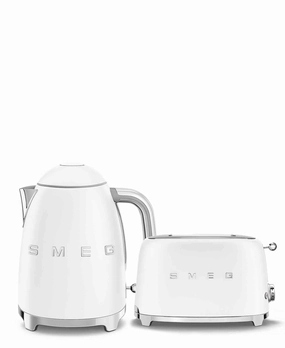 Smeg Retro Matte Combo - Matte White