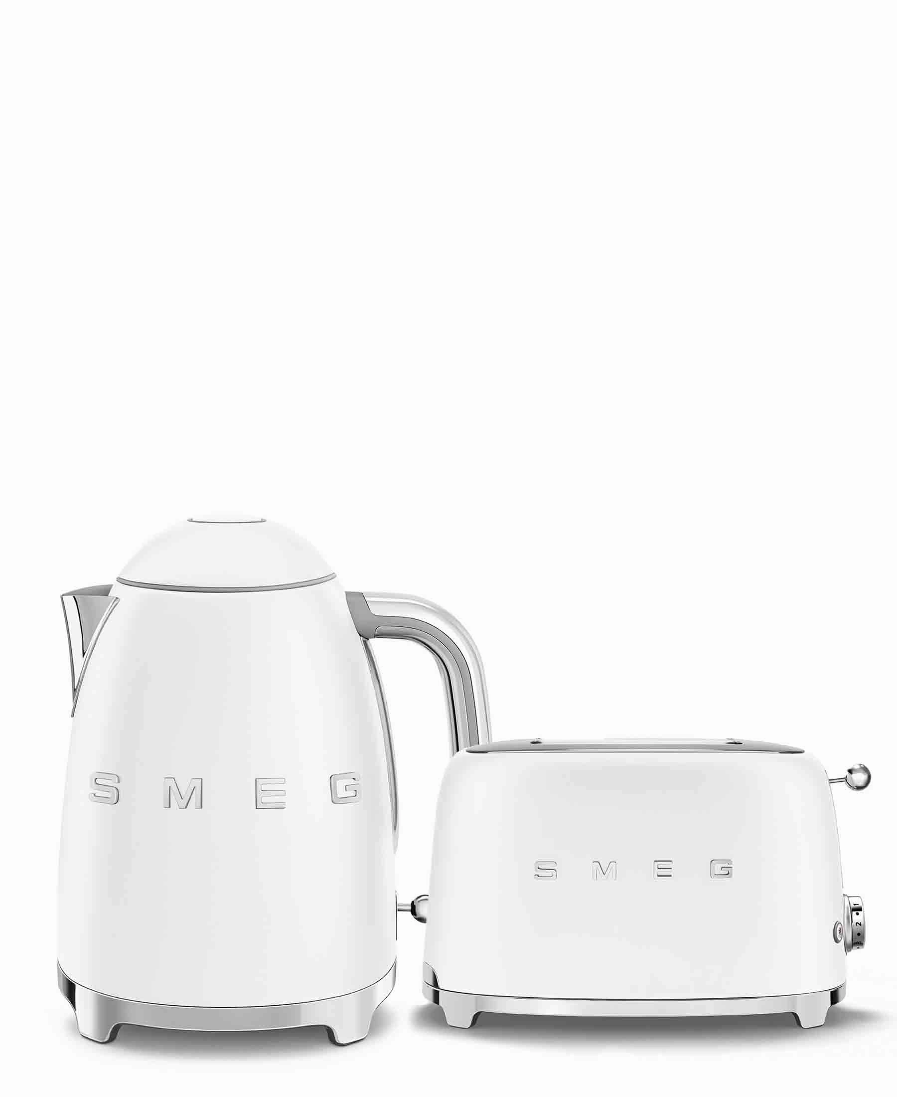 Smeg Retro Matte Combo - Matte White