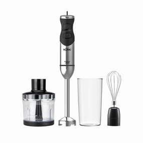 Solac Hand Blender & Chopper Mixer, 1500Watts, Stainless Steel