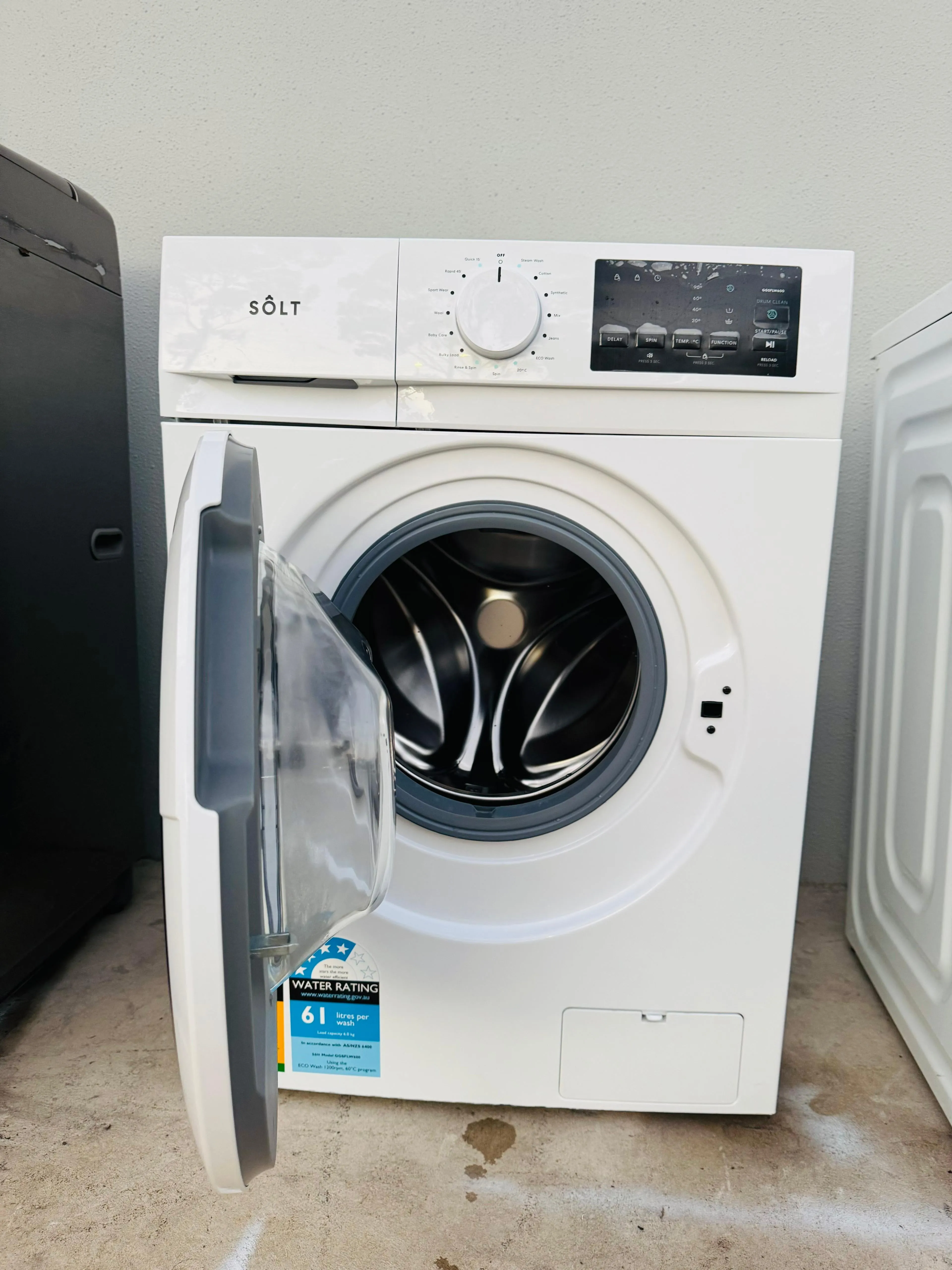 **SOLT 6KGS FRONT LOADER WASHING MACHINE**