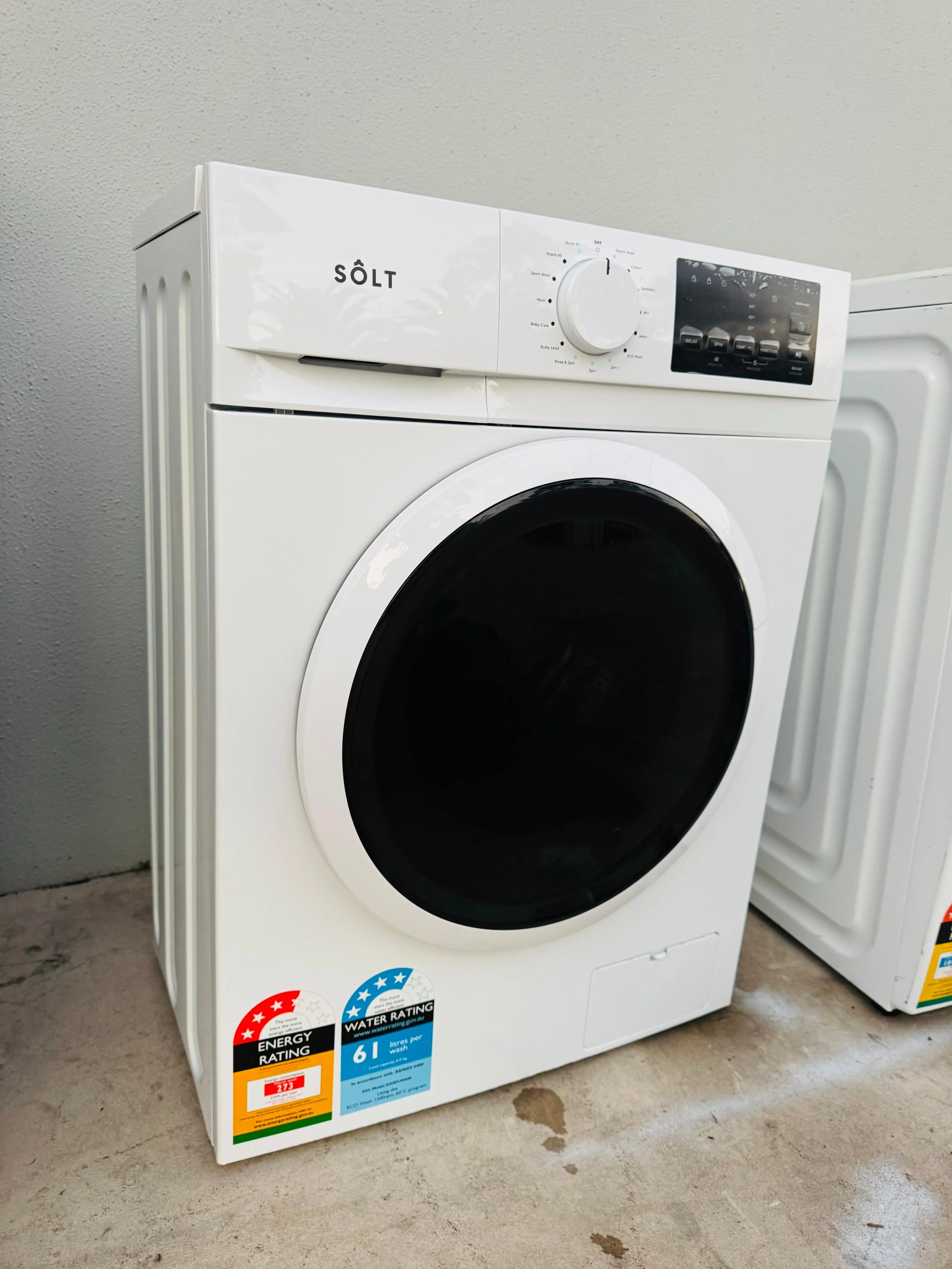 **SOLT 6KGS FRONT LOADER WASHING MACHINE**