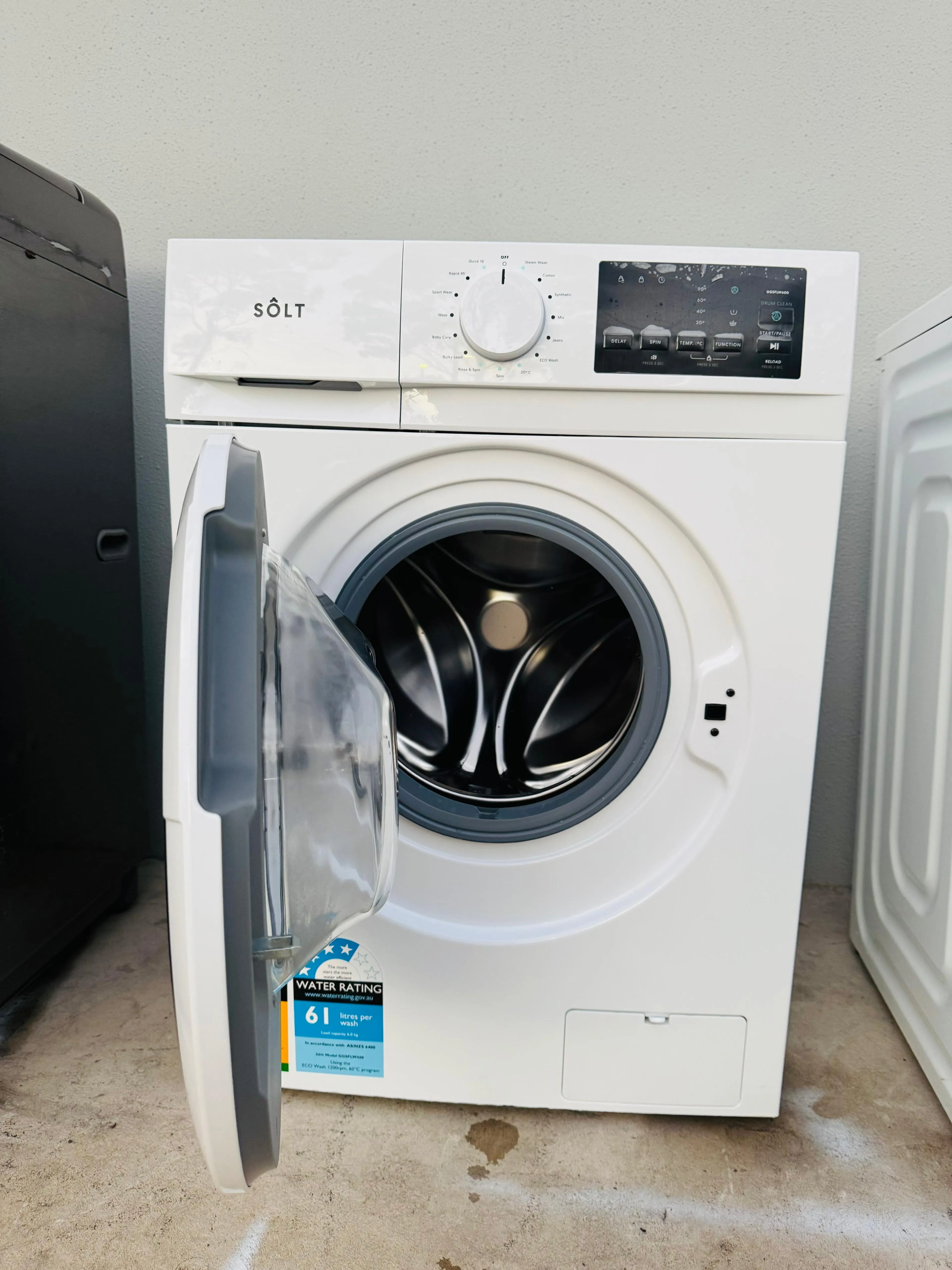 **SOLT 6KGS FRONT LOADER WASHING MACHINE**