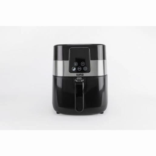 Sona Air Fryer 4L Full Capacity 3L Capacity Basket Black 1300W Heat From (80-200 D
