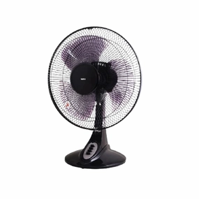 Sona Disk Fan 16Inch, Ivory & Blue