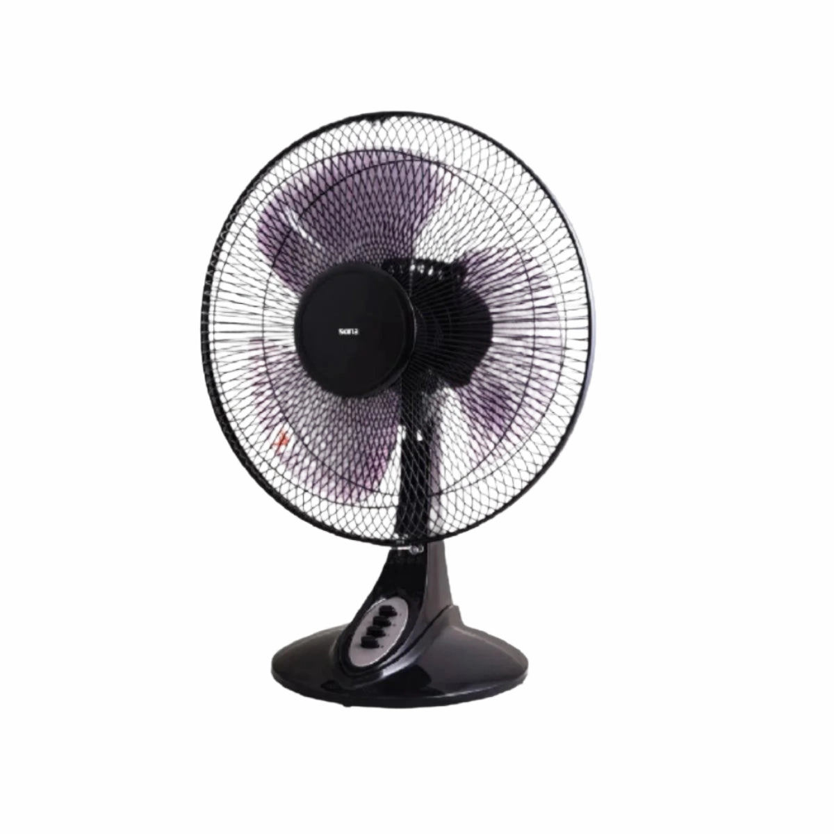 Sona Disk Fan 16Inch, Ivory & Blue