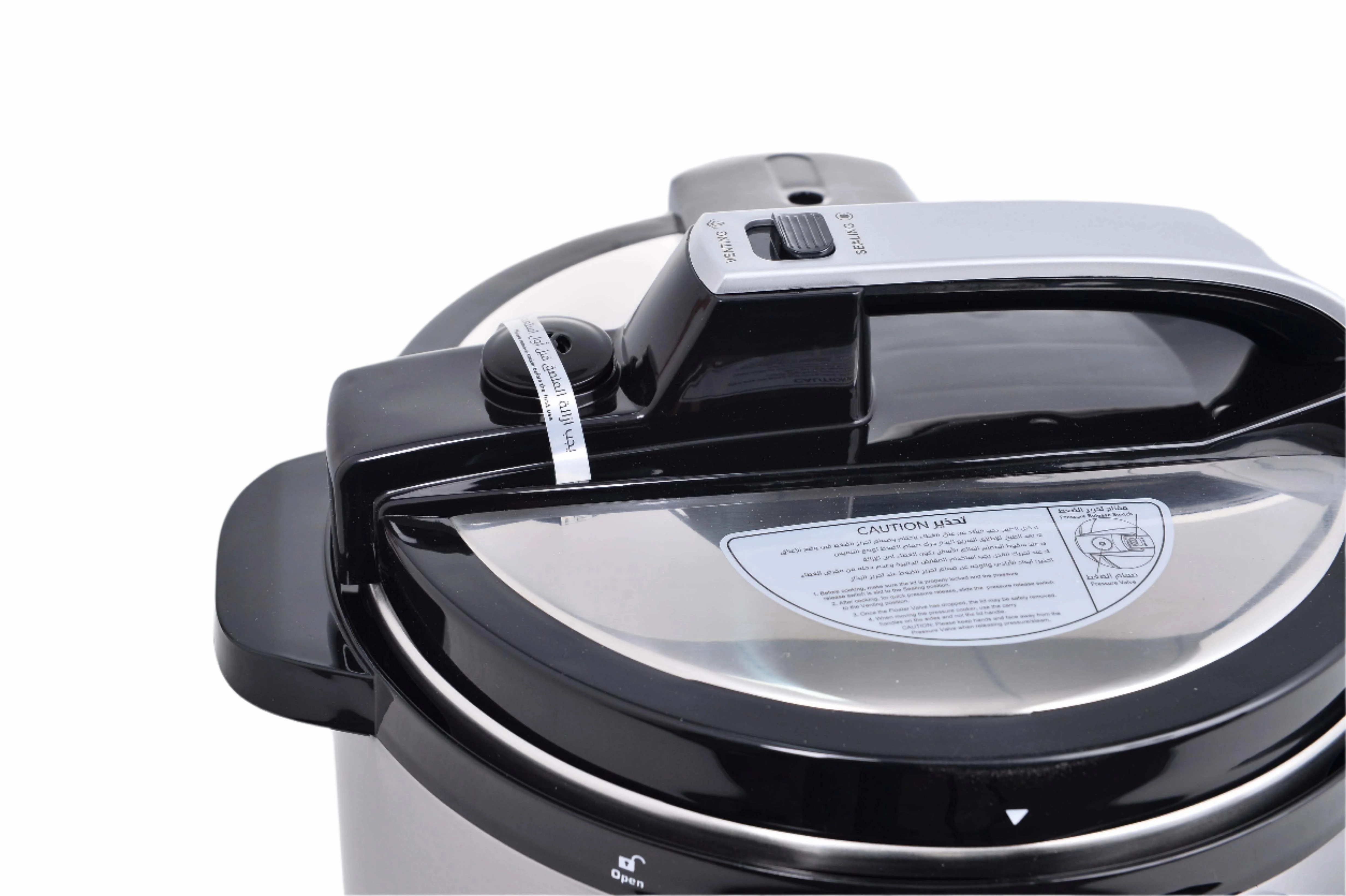 Sona Electric Pressure Cooker, 12Lit, 1500Watts, 14Cooking programs, Stainless Steel