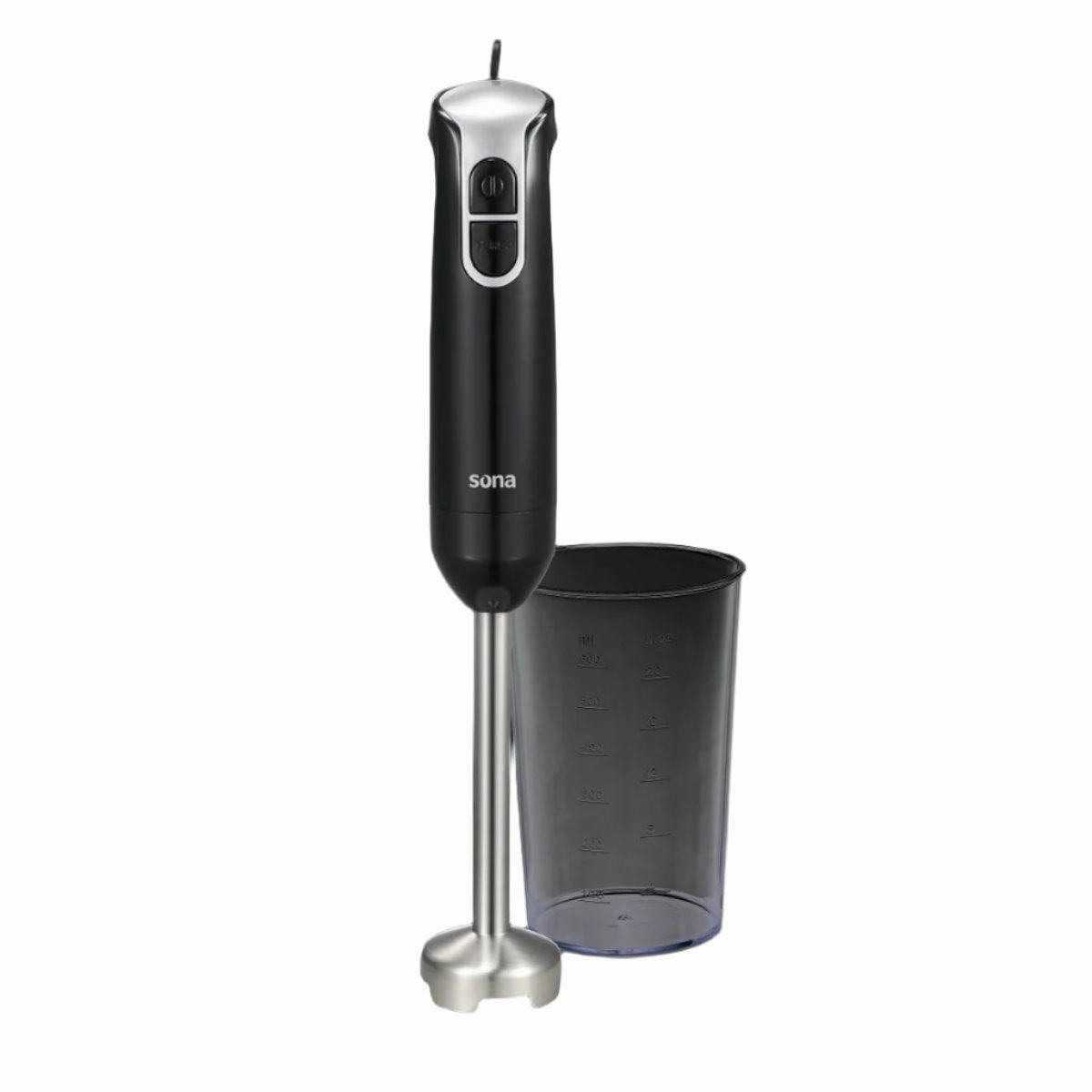 Sona Hand Blender, with Cup, 600Watts, Black