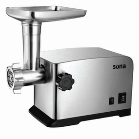 Sona Meat Grinder, 3Functions, 1200Watts, Stainless Steel