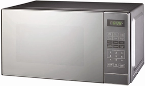 Sona Microwave with Mirror Glass, 22Lit, 700Watts, Silver