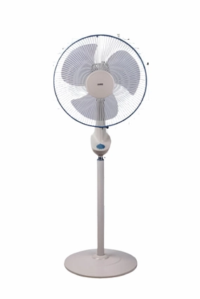 Sona Stand Fan 16Inch, Ivory, White