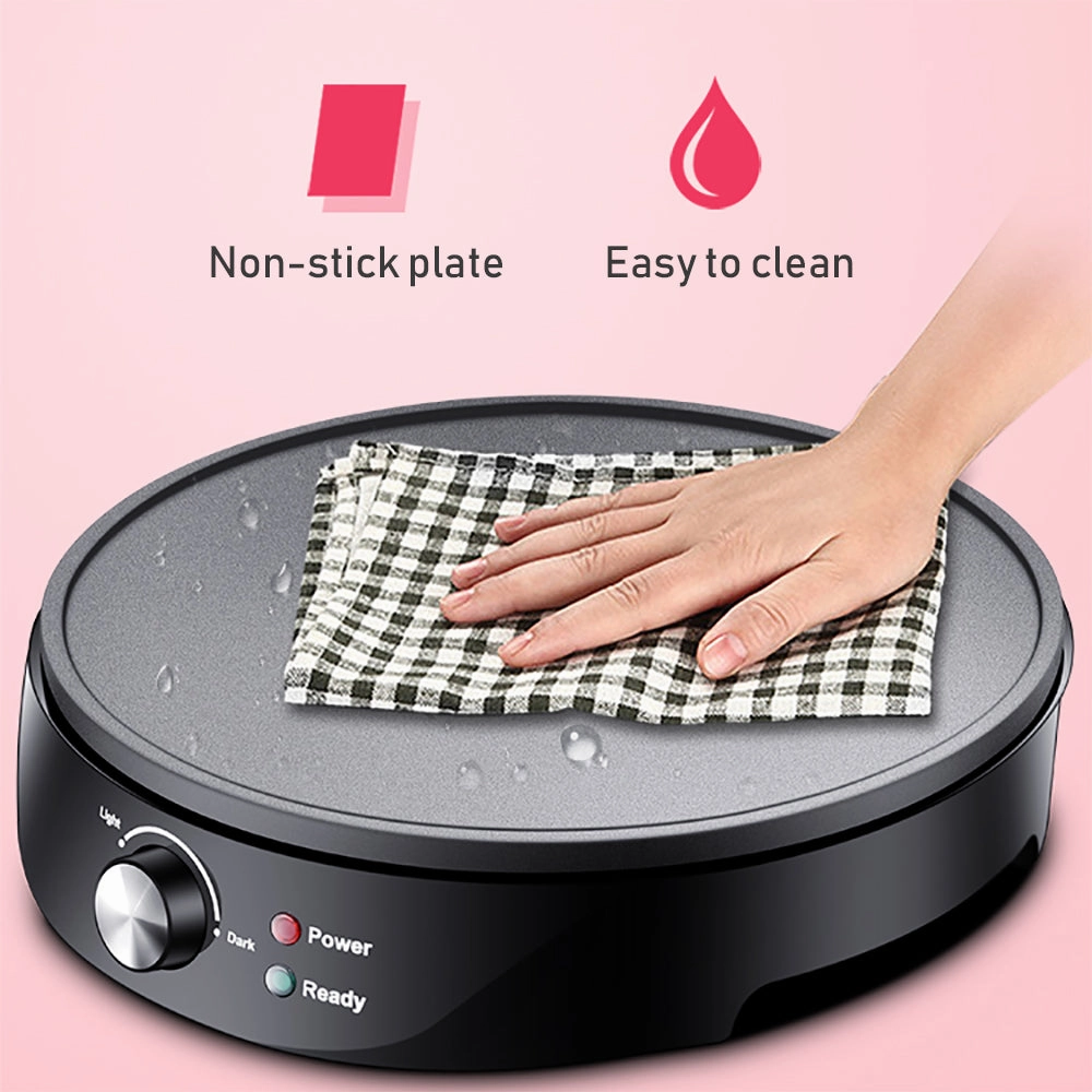 Sonifer Crepe Maker | 1200W | Non-stick Coating | Cool-touch
