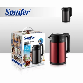 Sonifer Electric Kettle | 1.7L Capacity | 1500W | 360 Rotating Base