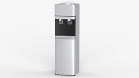 Sp Stand Water Dispenser Silver 2 Faucets
