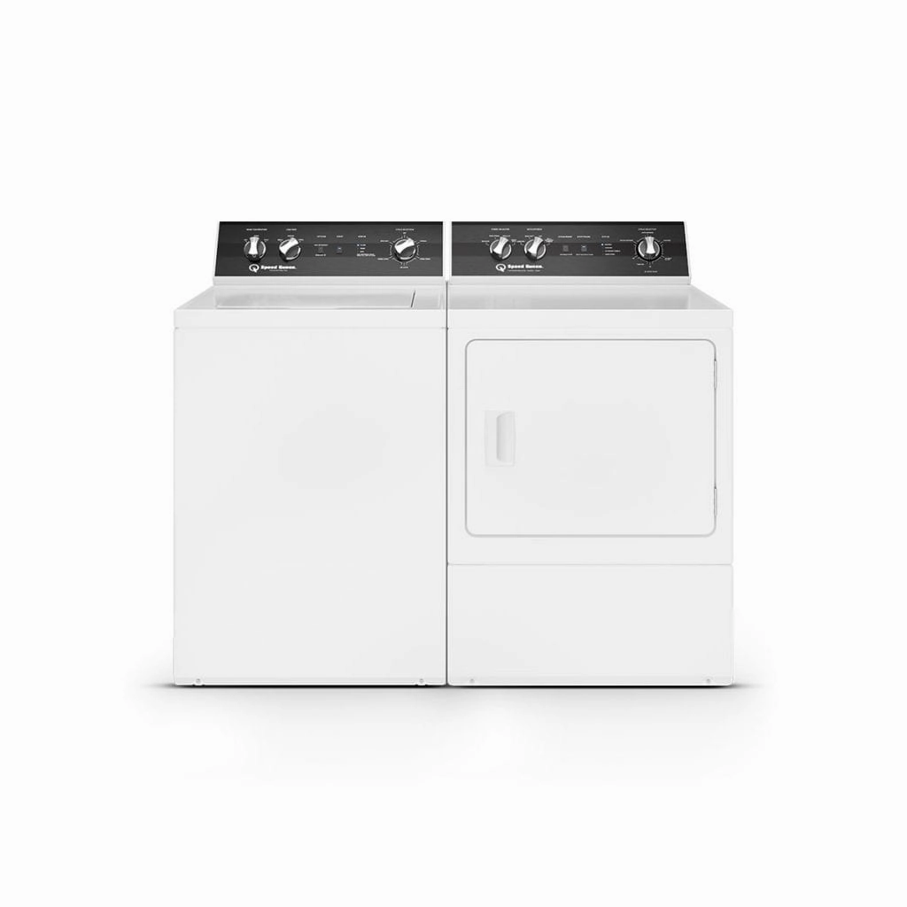 Speed Queen DR5004WG Dr5 Sanitizing Gas Dryer With Steam Over-Dry Protection Technology Energy Star Certified 5-Year Warranty