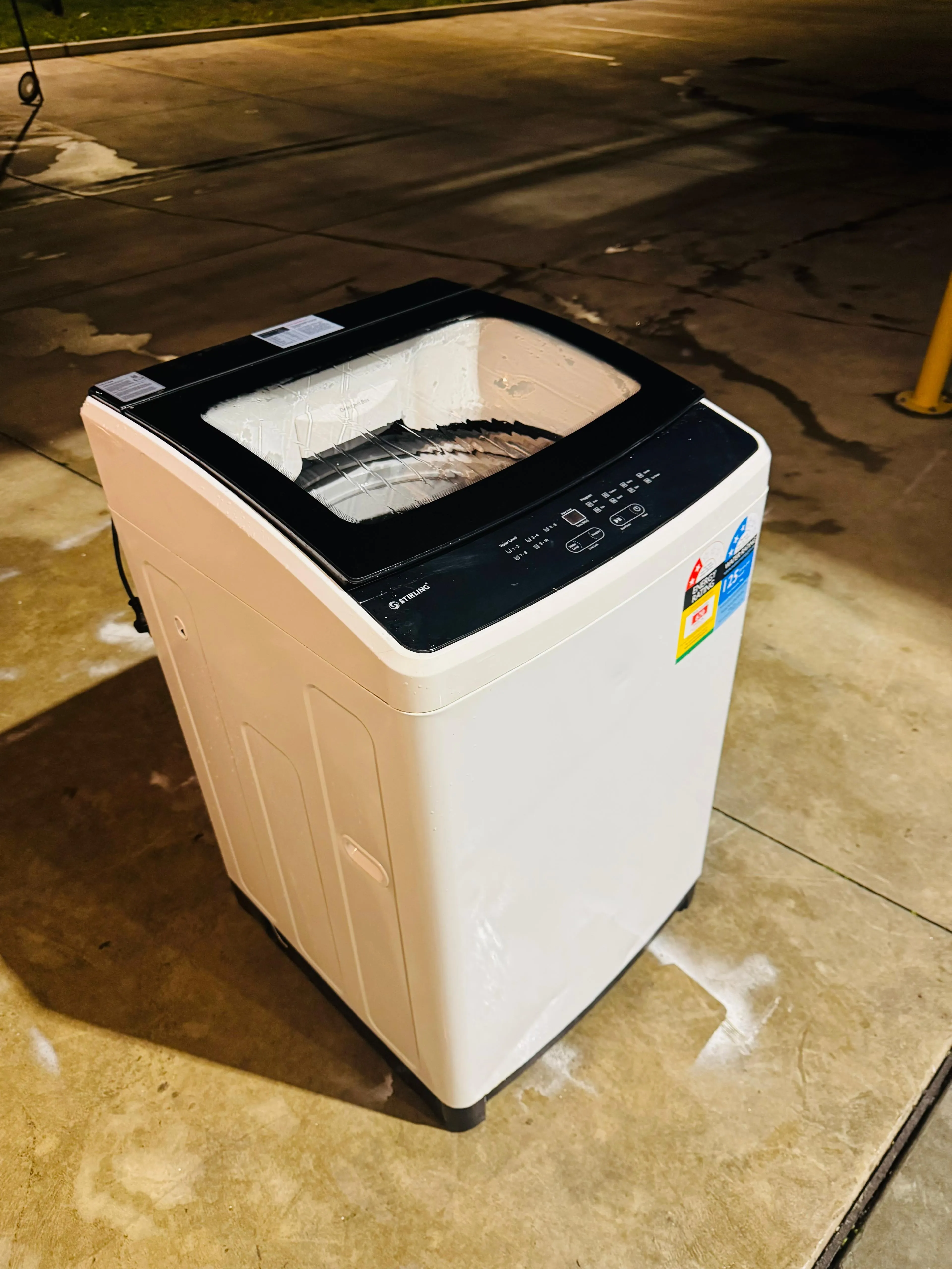 **STIRLING 10KGS TOP LOADER WASHING MACHINE**