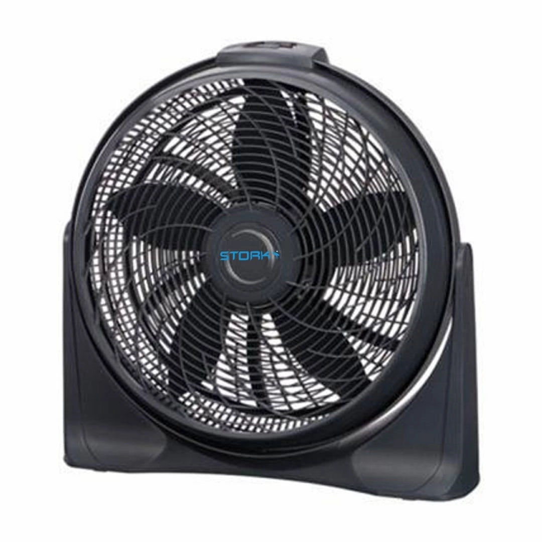 Stork Box Fan 20Inch, 3Speeds, 5Blades, 70Watts, Black