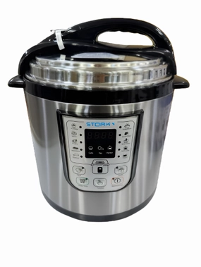 Stork Digital Pressure Cooker, 6Lit, Stainless Steel, 1000Watts